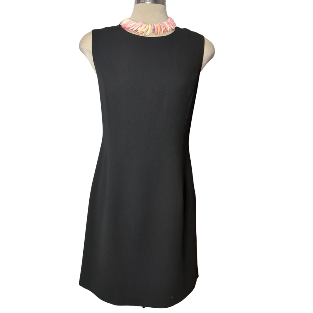 ISADORA Black Sleeveless MIDI Dress Size S/M